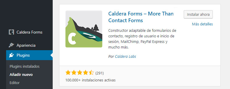 caldera forms